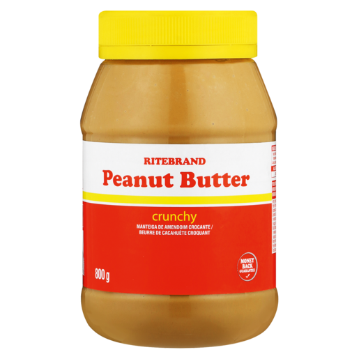 Ritebrand Crunchy Peanut Butter 800g