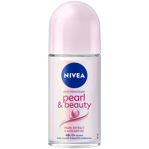 NIVEA Pearl & Beauty Ladies Anti-Perspirant Roll-On 50ml