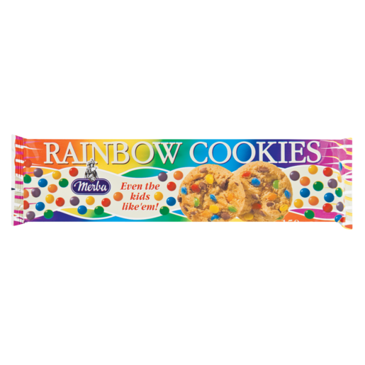 Merba Rainbow Cookies 150g 