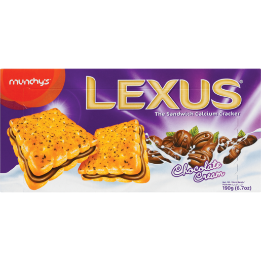 Munchy's Lexus Chocolate Calcium Crackers 150g