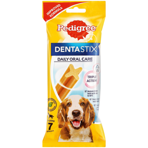 Pedigree Denta Stix Medium Dog Treats 180g