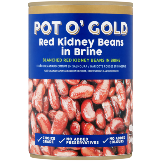 Pot O' Gold Red Kidney Beans in Brine 400g 