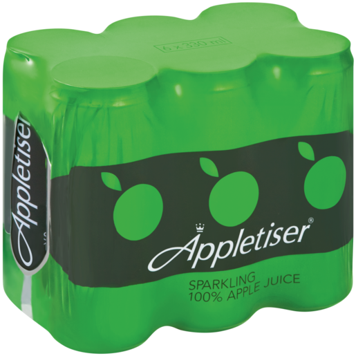 Appletiser Original Sparkling Juice Cans 6 x 330ml