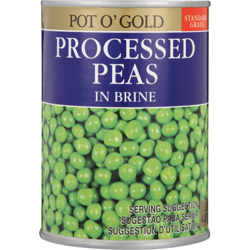 Pot O' Gold Processed Peas In Brine 400g