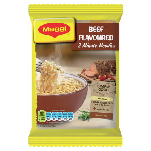 Maggi Beef Flavoured 2 Minute Noodles 73g