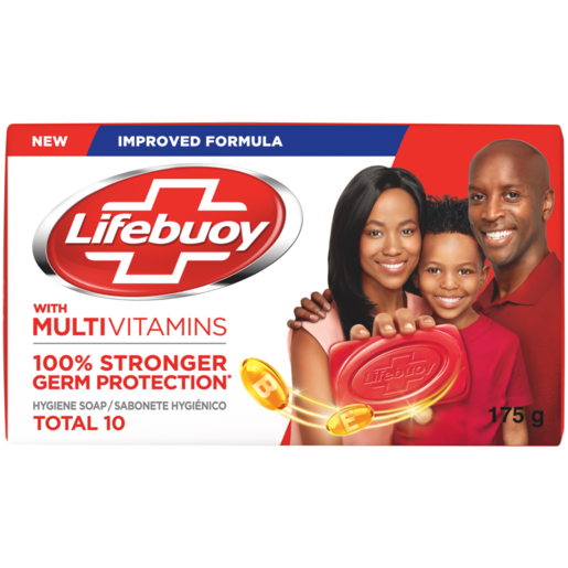 Lifebuoy Total 10 Hygiene Bar Soap 175g 