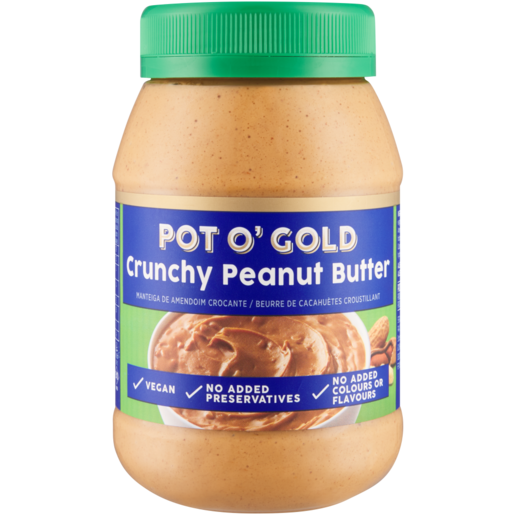 Pot O' Gold Crunchy Peanut Butter 795g