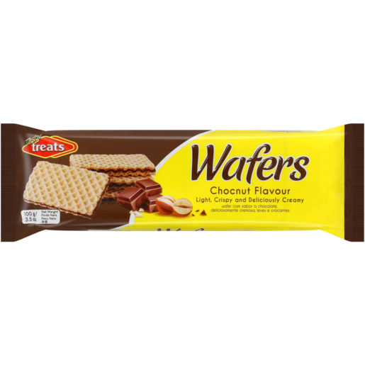 Tasty Treats Chocnut Flavoured Wafers 100g