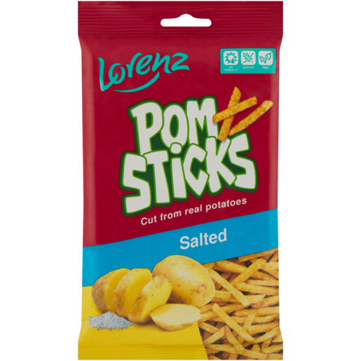 Lorenz Salted Flavoured Pomsticks 100g