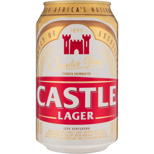 Castle Lager Beer Can 330ml