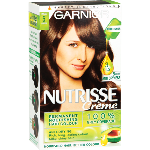Garnier Nutrisse Créme 5 Mocha Brown Hair Colour