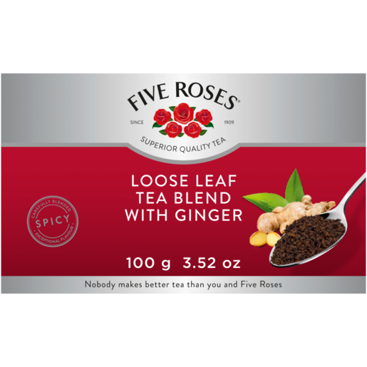 Five Roses Ginger Flavoured Loose Tea 100g