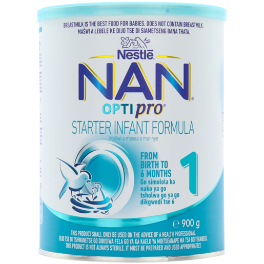Nestlé NAN OPTIpro Stage 1 Starter Infant Formula 900g 