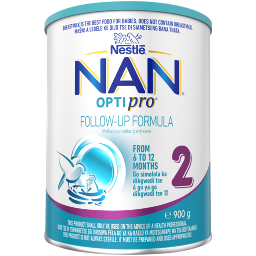 Nestlé NAN OPTIpro Stage 2 Follow-Up Formula 900g 