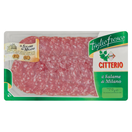 Citterio Sliced Milano Salami 70g