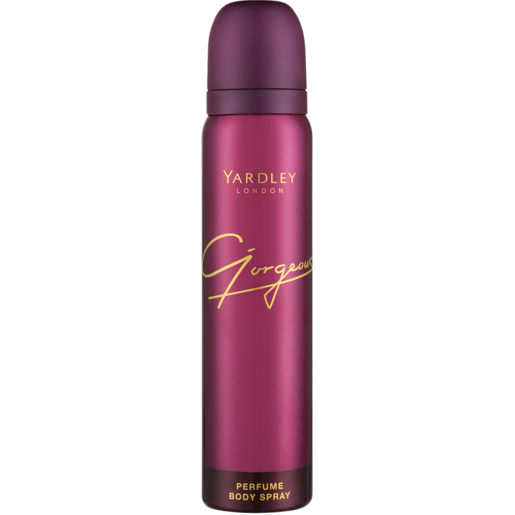 Yardley Gorgeous Ladies Aerosol Perfume Body Spray 90ml