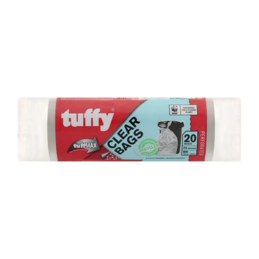 Tuffy Clear Bags 20 Pack