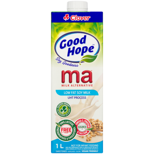 Clover Good Hope UHT Soya Milk Alternative Carton 1L