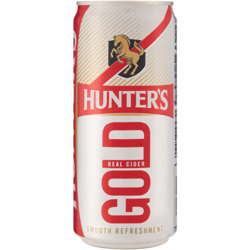 Hunter's Gold Real Cider Can 300ml