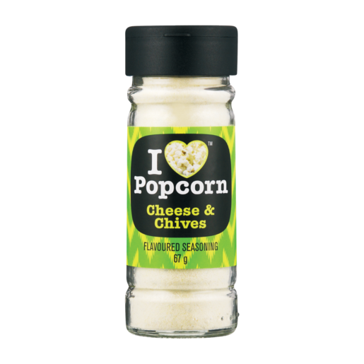 Popcorn Delights Cheese & Chives Flavoured Seasoning 67g