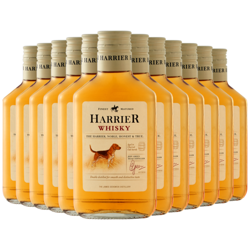 Harrier Whisky Bottles 12 x 200ml