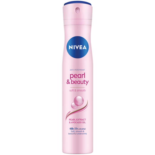NIVEA Ladies Pearl & Beauty Quick Dry Aerosol Anti-Perspirant 200ml