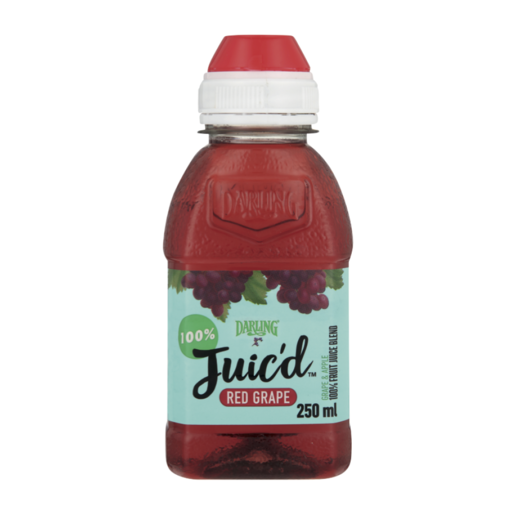 Darling Juic'd Red Grape Flavoured 100% Juice 250ml