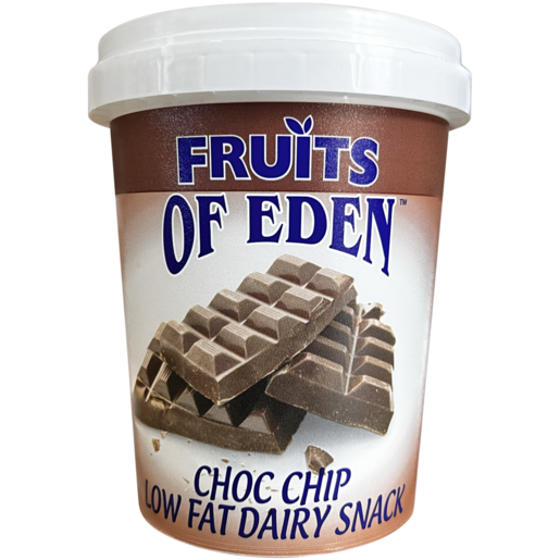 Fruits Of Eden Choc Chip Low Fat Dairy Snack 500g