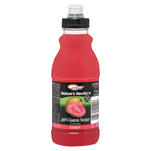 Nature's Nectar + 20% Guava Flavoured Nectar Juice 500ml