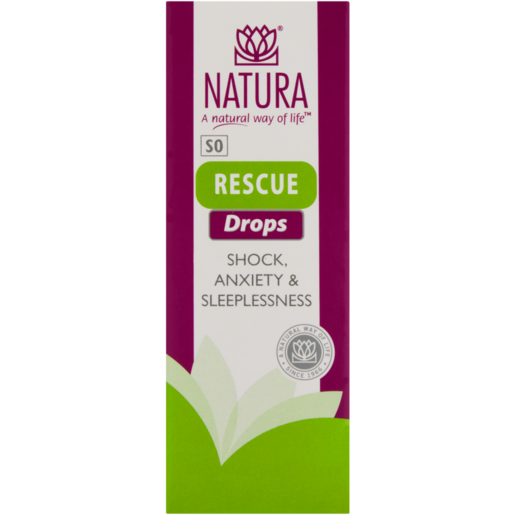 Natura Rescue Homeopathic Drops 25ml