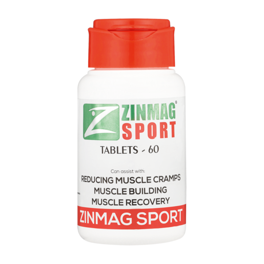 Zinmag Sport Muscle Cramp Tablets 60 Pack