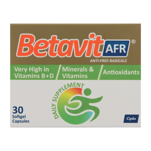 Cipla Betavit AFR Multivitamins Supplements Tablets 30 Pack