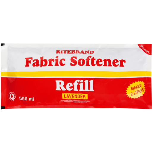 Ritebrand Lavender Scented Fabric Softener Refill 500ml