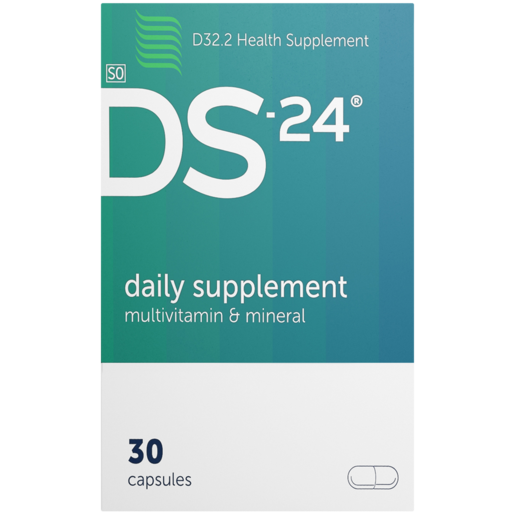 DS-24 Multivitamin & Mineral Daily Supplement Tablets 30 Pack