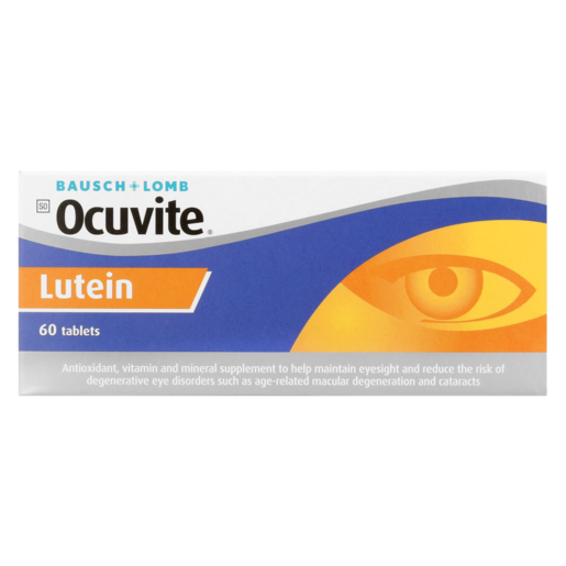 Bausch & Lomb Ocuvite Lutein Tablets 60 Pack