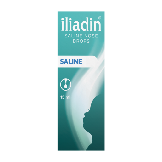 Iliadin Saline Nose Drops 15ml