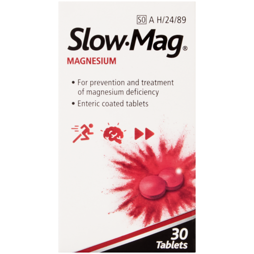 Slow-Mag Magnesium Tablets 30 Pack