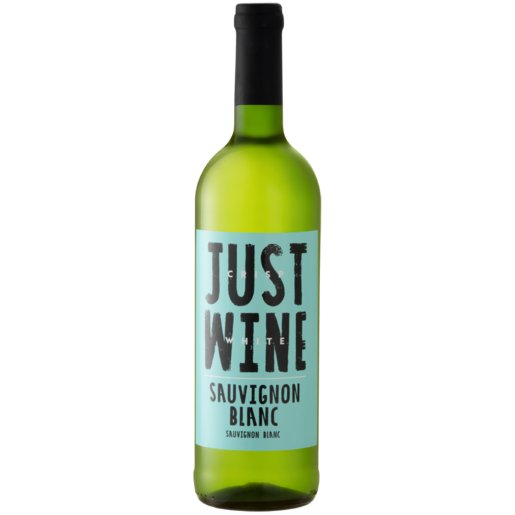 Just Wine Crisp Sauvignon Blanc White Wine Bottle 750ml