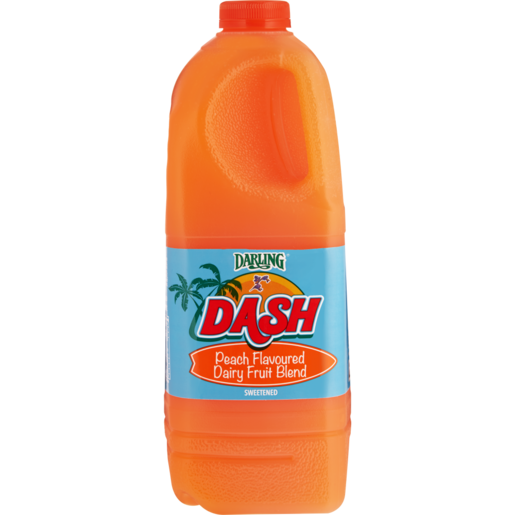 Darling Dash Peach Flavoured Dairy Fruit Blend 2L