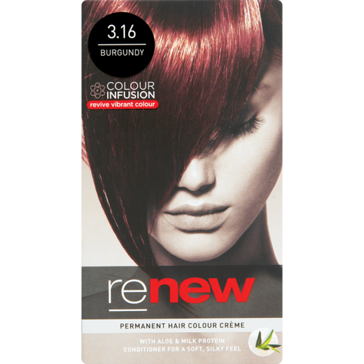 Renew Burgundy 3.16 Permanent Hair Colour Créme 50ml