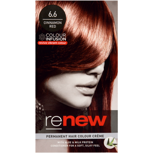 Renew Cinnamon Red 6.6 Permanent Hair Colour Créme 50ml