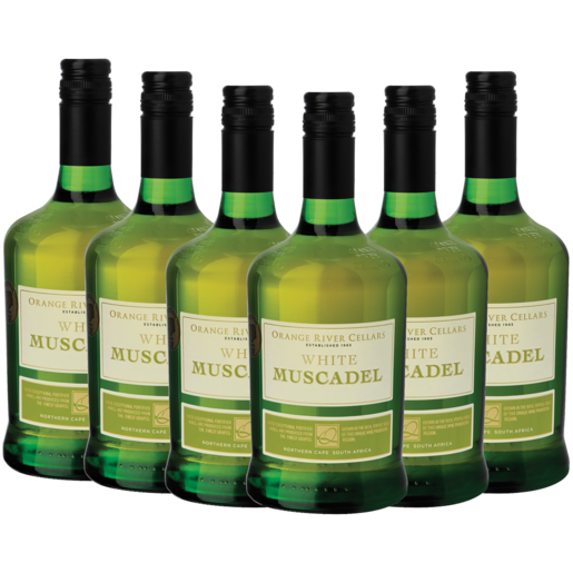 Orange River Cellars Muscadel White Wine Bottles 6 x 750ml