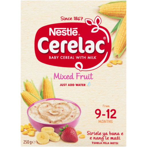 Nestlé Cerelac Mixed Fruit Baby Cereal with Milk 250g 
