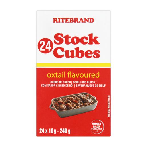 Ritebrand Oxtail Flavoured Stock Cubes 24 Pack