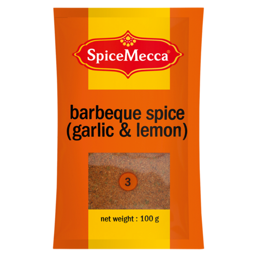 Spice Mecca Barbeque Garlic & Lemon Spice 100g