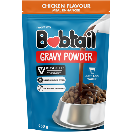 Bobtail Dog Chicken Flavoured Gravy Powder 250g