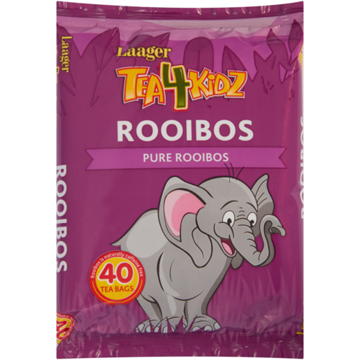 Laager Tea4Kidz Pure Rooibos Teabags 40 Pack