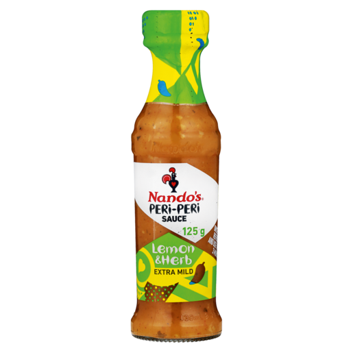 Nando's Peri-Peri Extra Mild Lemon & Herb Flavoured Sauce 125ml