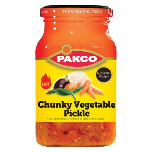 Pakco Chunky Vegetable Pickle 410g