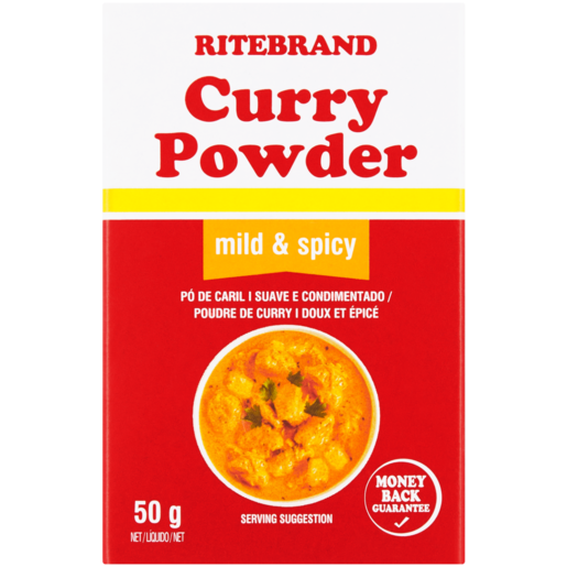 Ritebrand Mild & Spicy Curry Powder 50g